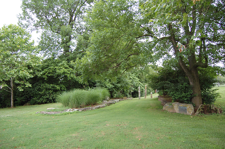 Trail of Tears commemorative park in Fayetteville, Arkansas